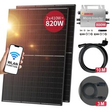 Panneau Solaire Rigide Alu Monocristallin Cellule Silicium Photovoltaïque 820W