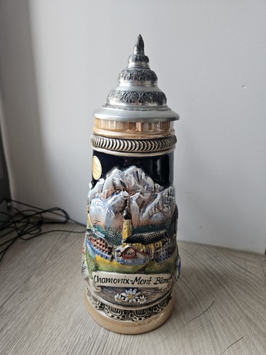 Chope biere ancienne frank - chope,