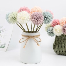 Bouquet Chrysanthème Artificiel Décor 6 pièces Fleurs pour Chambre ou Événe