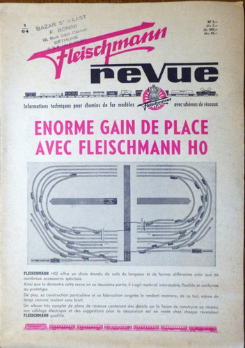 1964 fleischmann model railway - 1964,