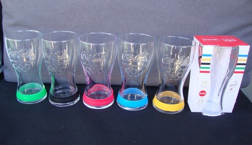Lot verres neufs - 6, coca