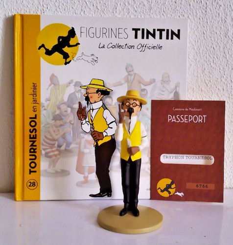 Figurine tintin la - figurine,