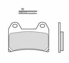 Plaquettes frein moto avant