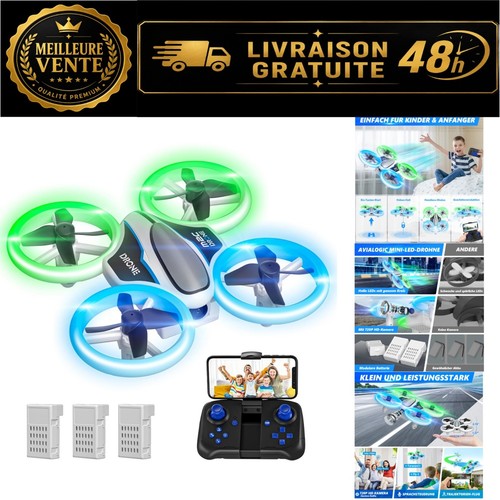Mini drone caméra 1080p - mini,