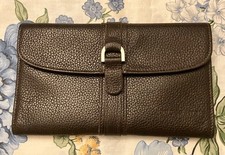 Portefeuille en cuir de la