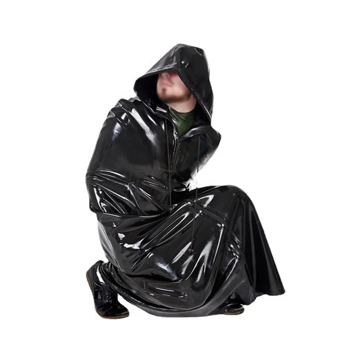Trench coat long capuche - long, à