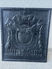 Ancienne plaque de cheminée