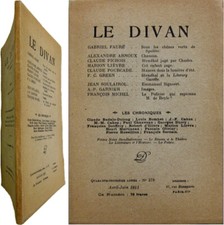 Le divan 278 1951 Gabriel