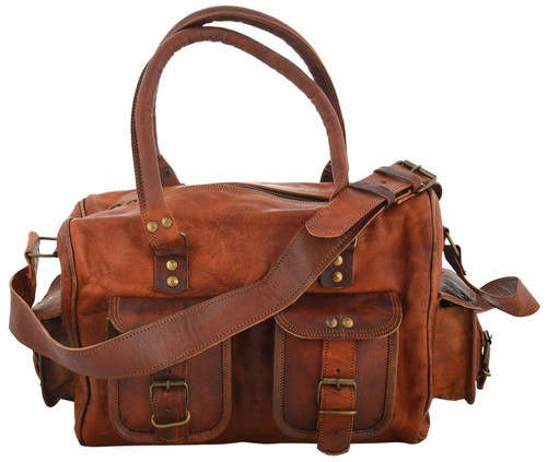 Hommes cuir voyage polochon - hommes,