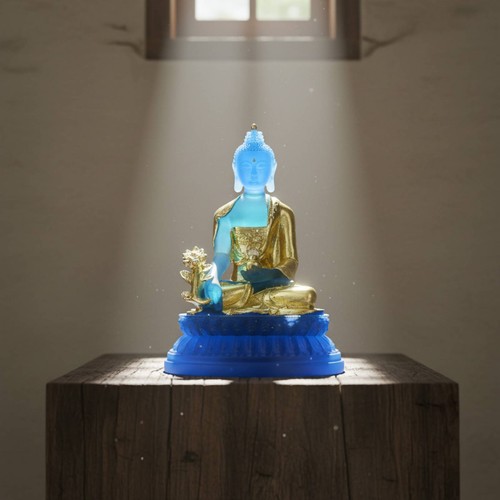Statue bouddha médecine - bouddha, de