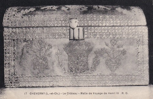 Old postcard cheverny - postcard,