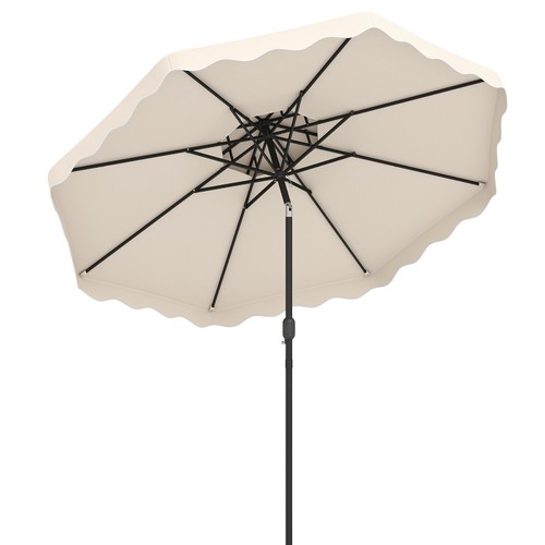 Parasol jardin manivelle - de,