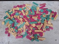 Lot Jetons Ancien Jeu Bistrot