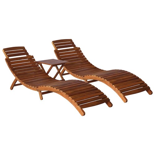 Lot chaises longue avec - lot,