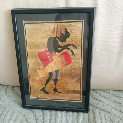 Tableau africain feuille de - tableau,