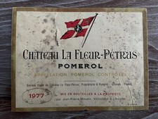 Label Château La Fleur Pétrus 1977 - 75 cl