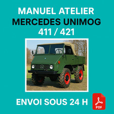 Manuel Atelier Mercedes Unimog