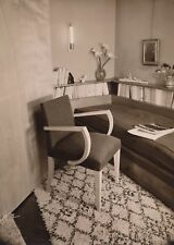 Art Deco Interior Photo Film Armchair Att. G. Martin c. 1930