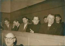 Paris, les "Faux Suez" aux assises de la Seine Vintage silver print 