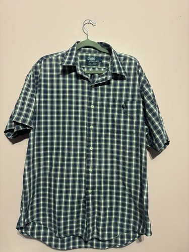 Chemise ralph lauren bleu - lauren,