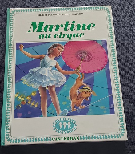 Livre martine cirque - martine,