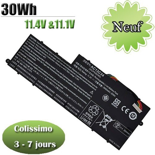 Batterie ac13c34 pour acer - ac13c34,