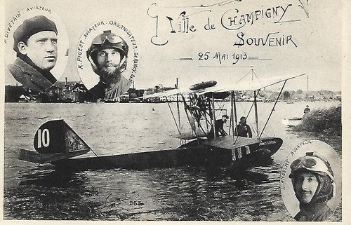 Champigny sur marne hydravion - marne,