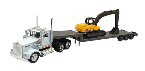 Kenworth w900 lowboy trailer - w900,