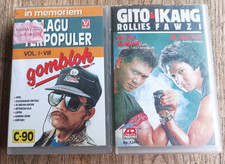 Lot 2 K7 audio indonésiennes