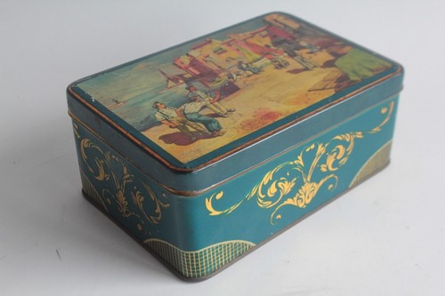 Boîte tôle biscuiterie - boîte,