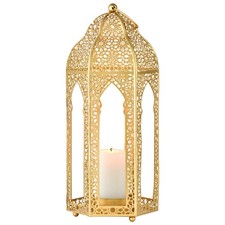 Lanterne Marocaine Porte-Cierge Afanof 33Cm