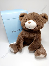 Peluche/Doudou Prosper Ours Marron Blanc Crème 25cm Et Boîte Tartine Et Chocolat