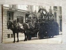 photo ancienne char de