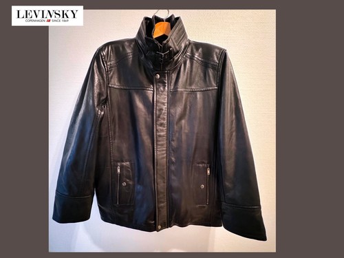 Veste cuir agneau - en, d'agneau