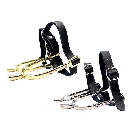 Cheval avec sangles cuir - 2x,