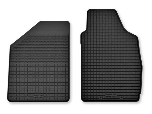 Tapis avant caoutchouc bac