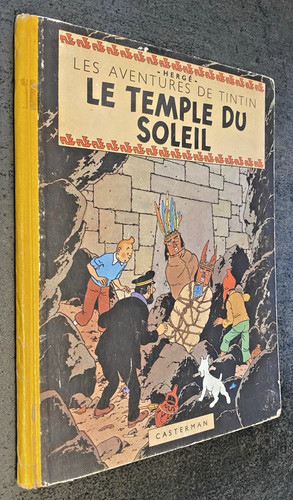 Tintin temple du soleil - tintin,