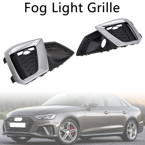 Silver front bumper - bumper, fog