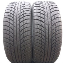205 55 17 2x BRIDGESTONE 205/55 R17 91H Blizzak LM001 Pneus D'Hiver 2021 6,8-7mm