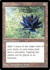 Magic MTG - Black Lotus - Oversized Promos - PLAYED - EN