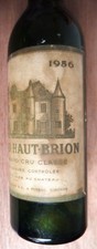 HAUT-BRION - 1956 - DEMIE BOUTEILLE VIDE POUR COLLECTIONNEUR