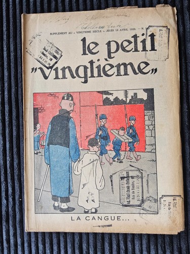 Tintin petit vingtième - tintin,