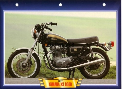 Fiche moto yamaha 650 - moto,