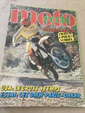 Moto verte 72 1980 125 cross