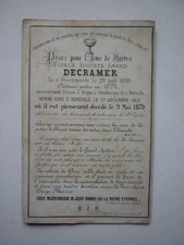 image mortuaire Decramer