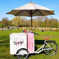 Vélo triporteur à glaces /