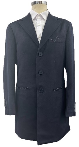 Manteau homme bleu - manteau, foncé