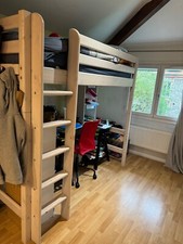 Lit Flexa avec 3 hauteurs : au sol, niveau surélevé ou en mezzanine 