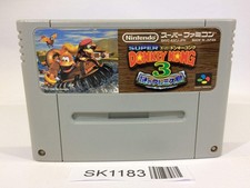 SK1183 Super Donkey Kong Country 3 SNES Super Famicom Japan