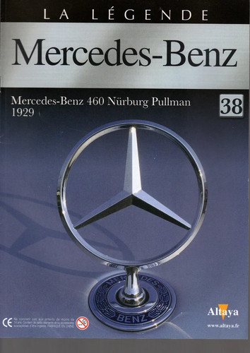 Fascicule legende mercedes - la,